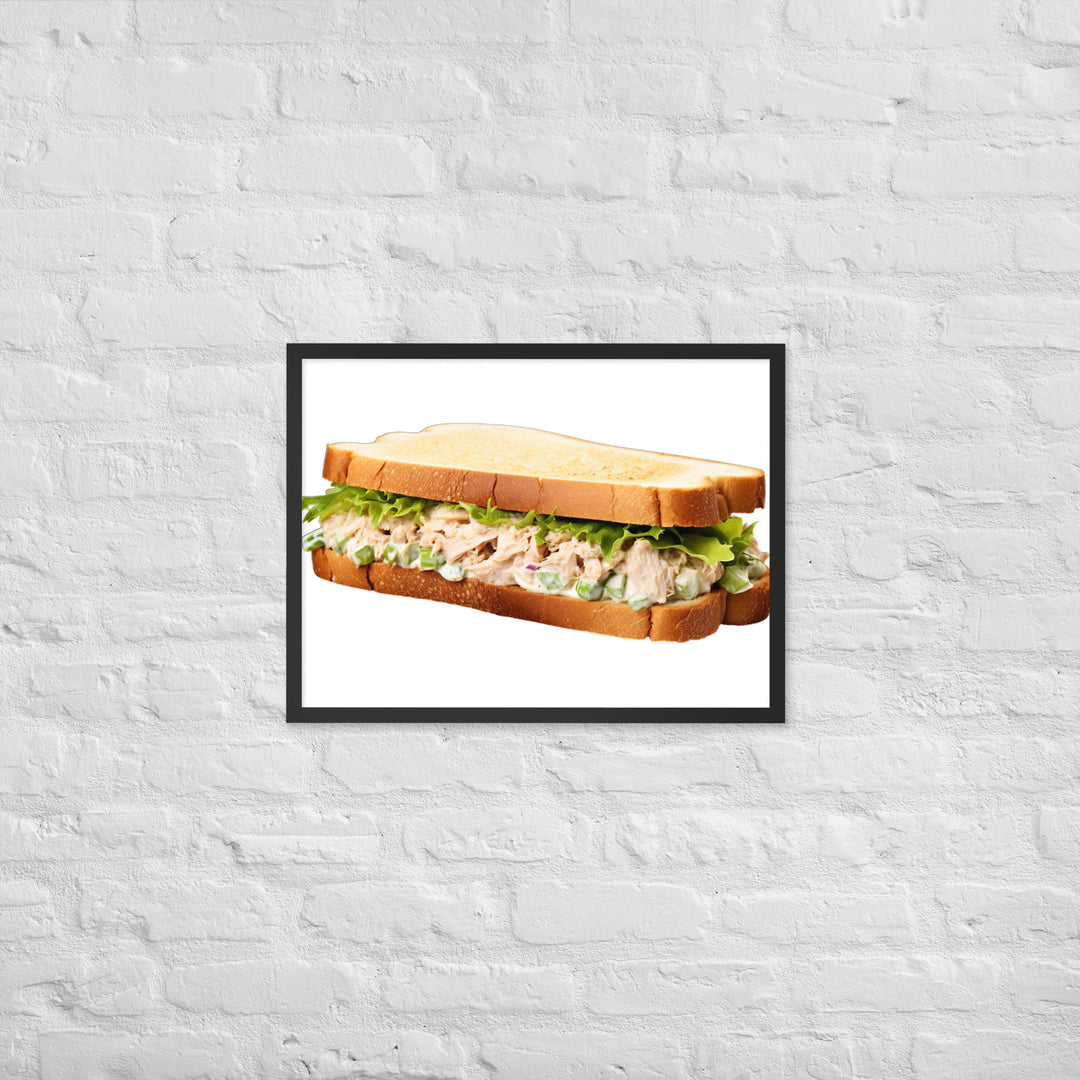 Tuna Salad Sandwich Framed poster 🤤 from Yumify.AI
