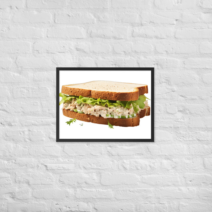 Tuna Salad Sandwich Framed poster 🤤 from Yumify.AI