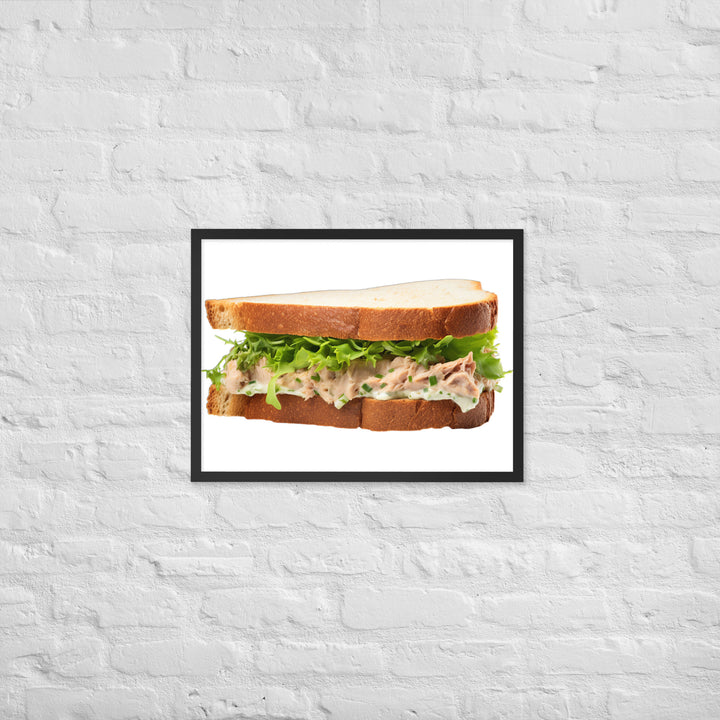 Tuna Salad Sandwich Framed poster 🤤 from Yumify.AI