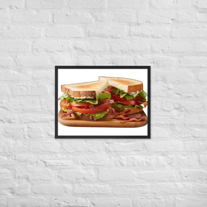 Classic BLT Sandwich Framed poster 🤤 from Yumify.AI