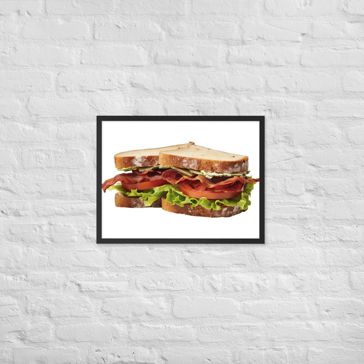 Classic BLT Sandwich Framed poster 🤤 from Yumify.AI