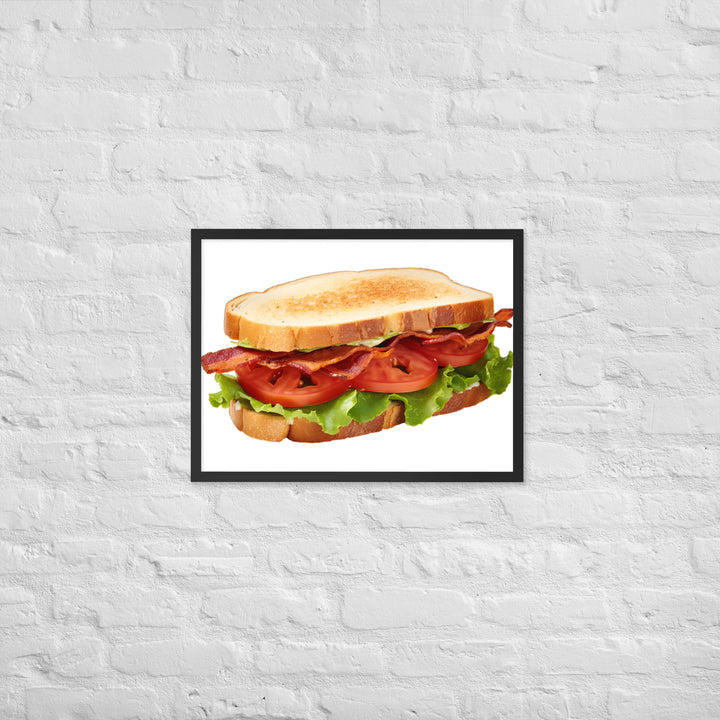 Classic BLT Sandwich Framed poster 🤤 from Yumify.AI