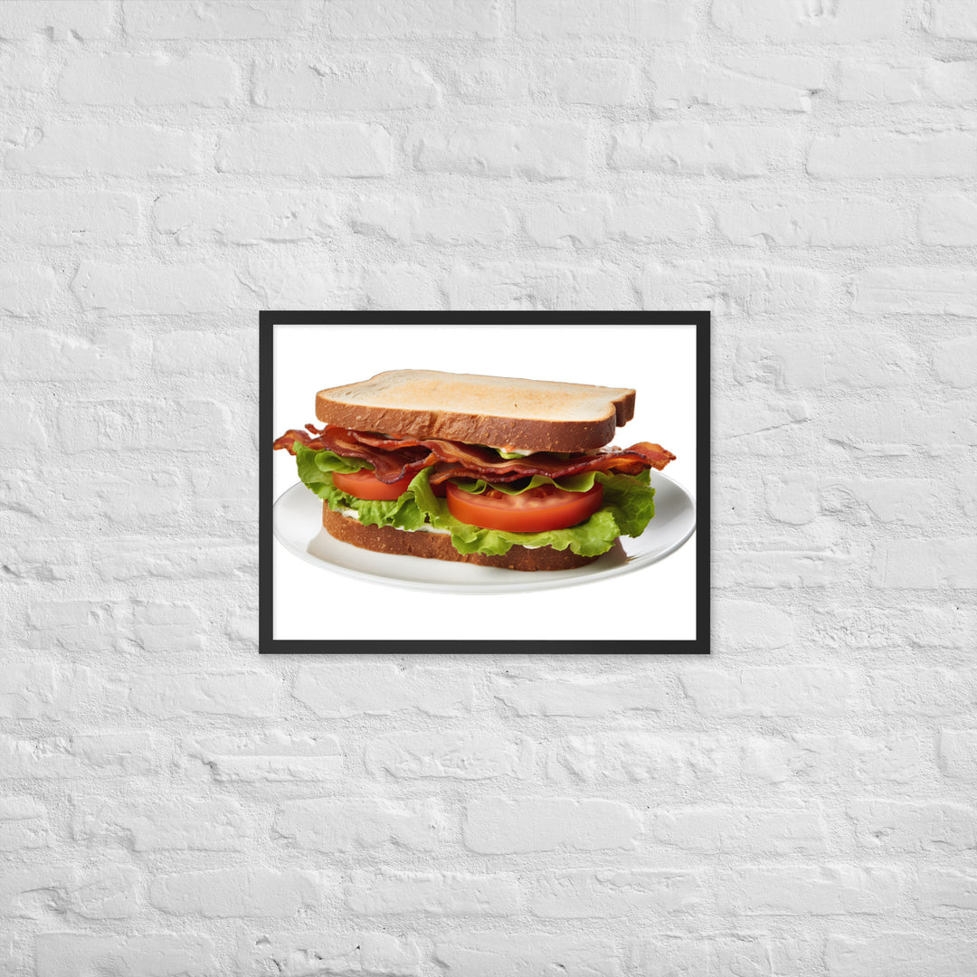 Classic BLT Sandwich Framed poster 🤤 from Yumify.AI