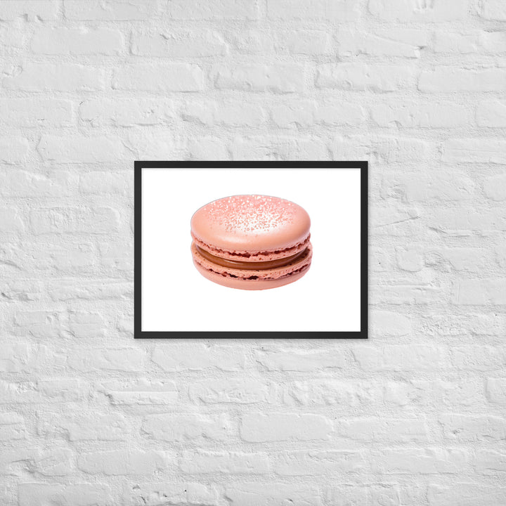 Rose Gold Macaron Framed poster 🤤 from Yumify.AI