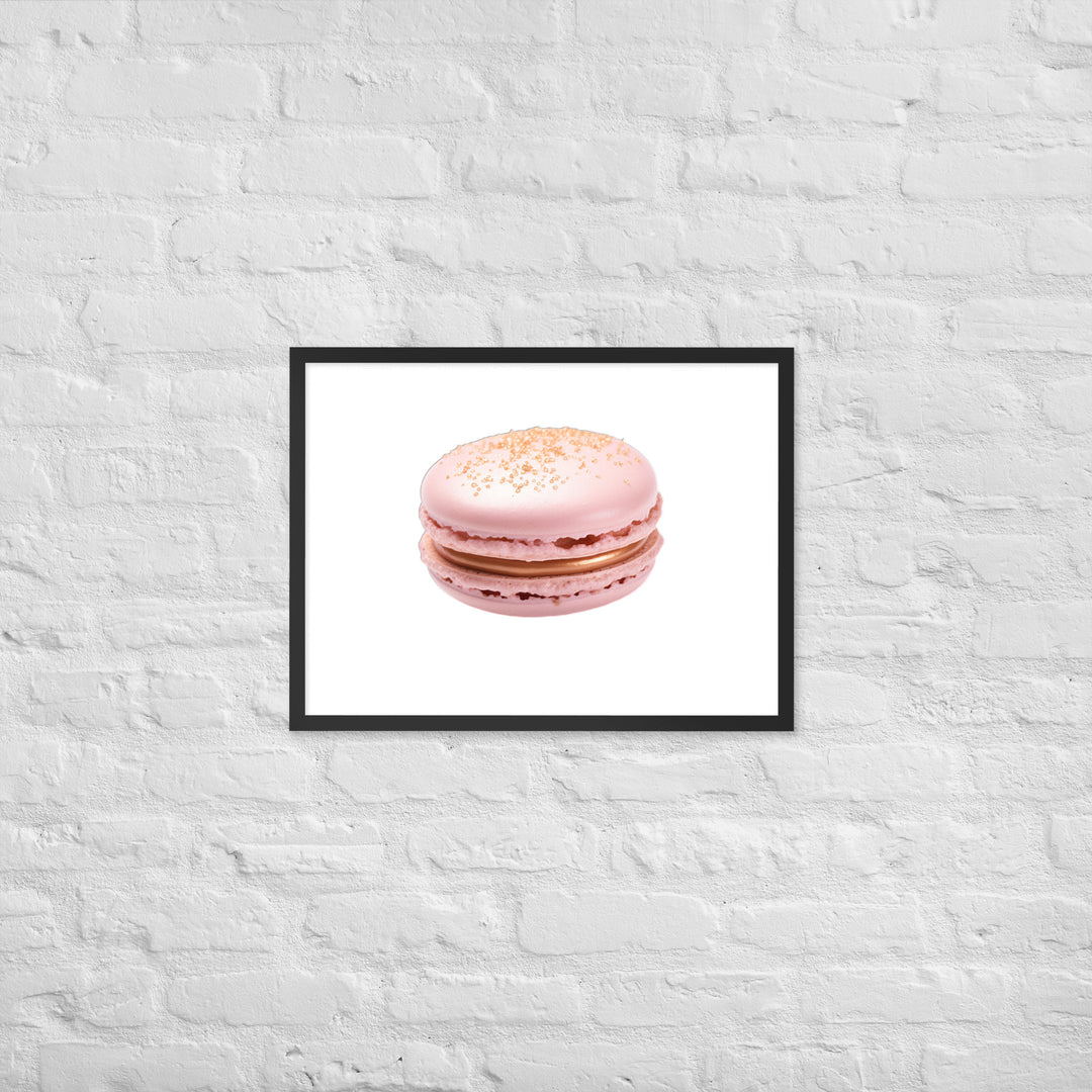 Rose Gold Macaron Framed poster 🤤 from Yumify.AI