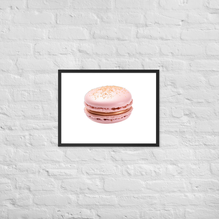 Rose Gold Macaron Framed poster 🤤 from Yumify.AI