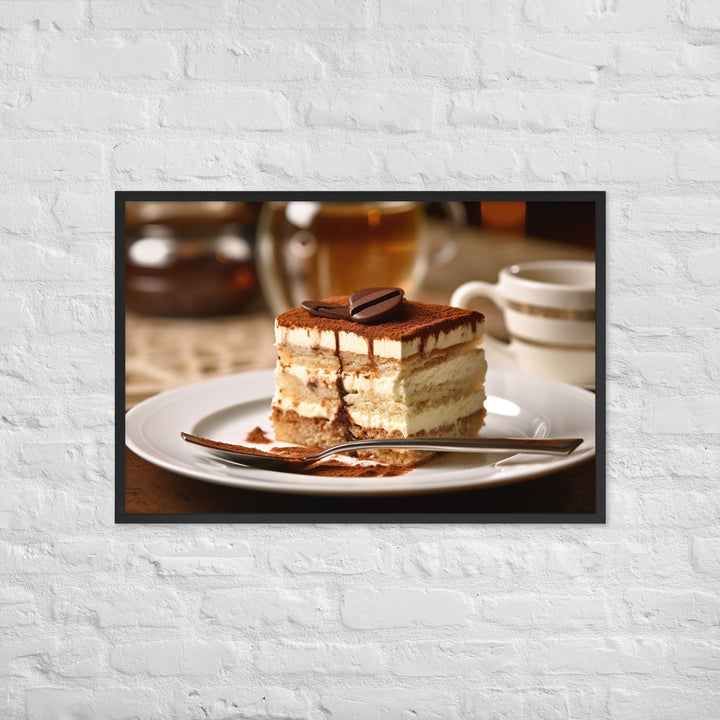 Tiramisu Framed poster 🤤 from Yumify.AI