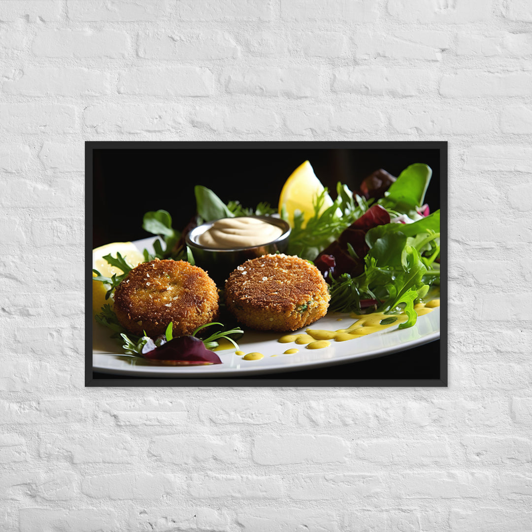 Falafel Framed poster 🤤 from Yumify.AI