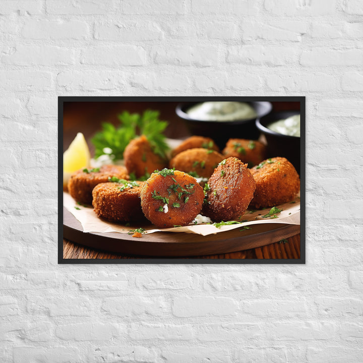 Falafel Framed poster 🤤 from Yumify.AI