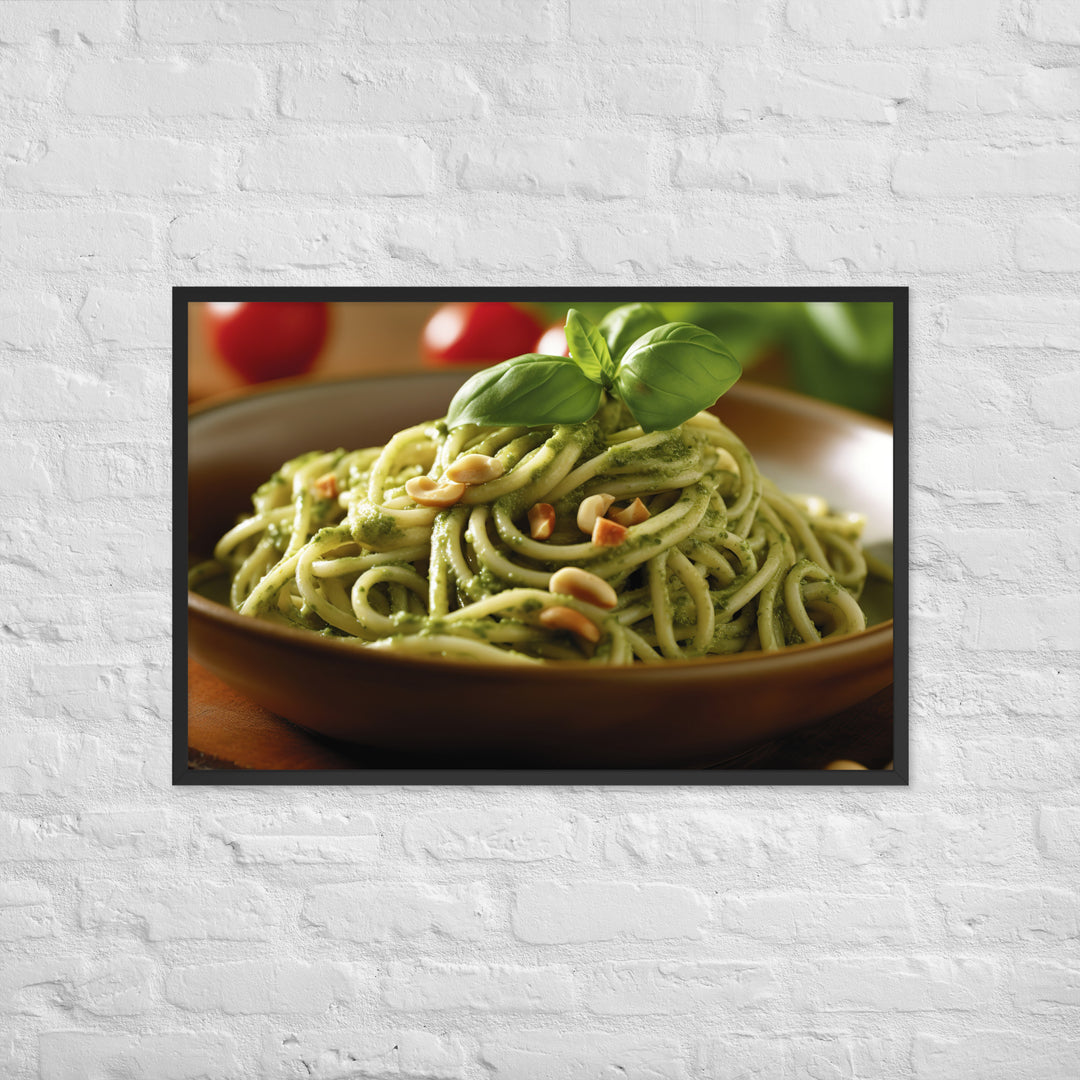 Pesto Genovese Framed poster 🤤 from Yumify.AI