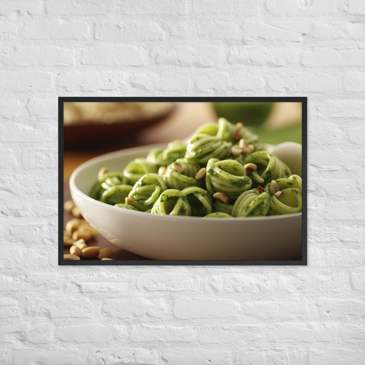 Pesto Genovese Framed poster 🤤 from Yumify.AI