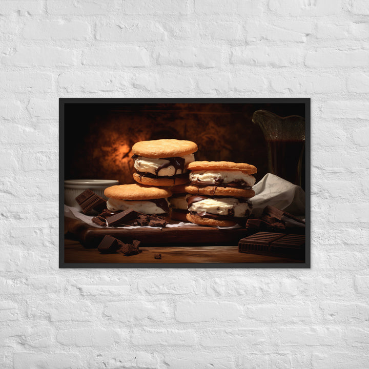 Tim Tam Biscuits Framed poster 🤤 from Yumify.AI