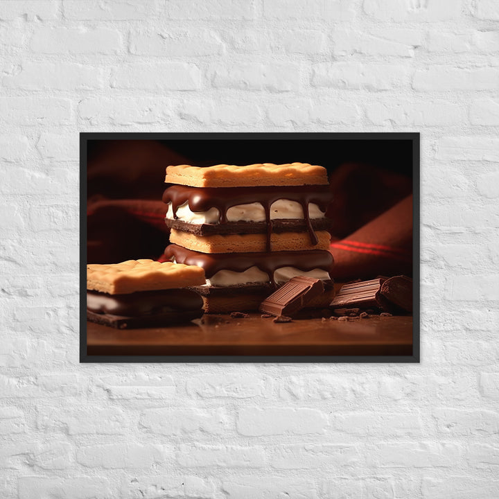 Tim Tam Biscuits Framed poster 🤤 from Yumify.AI