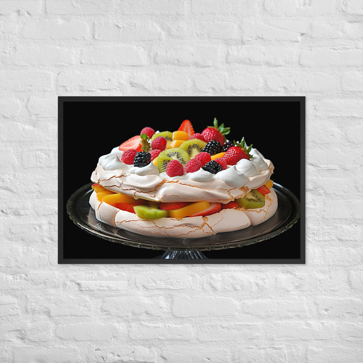 Pavlova Framed poster 🤤 from Yumify.AI