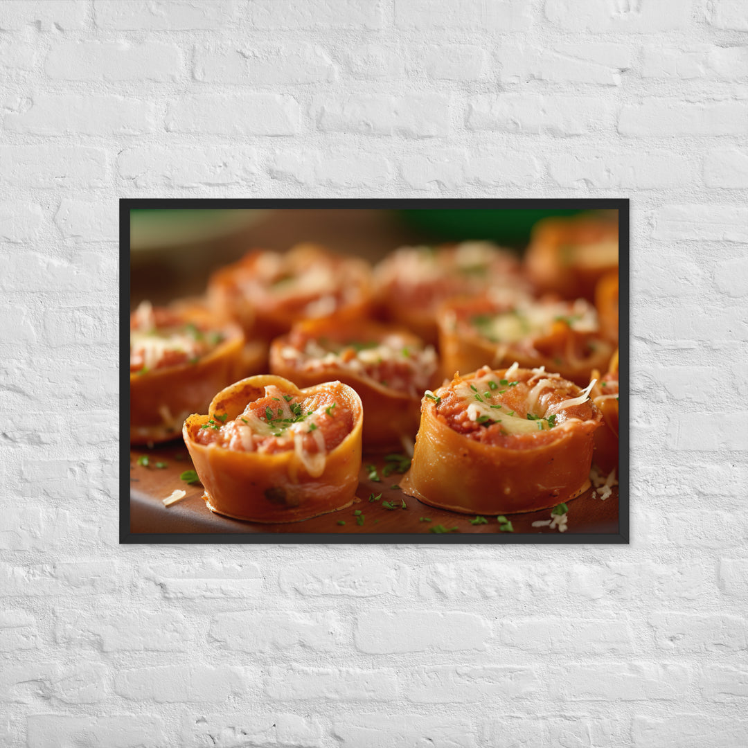 Tortellini Framed poster 🤤 from Yumify.AI