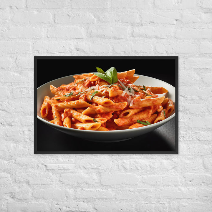 Penne alla Vodka Framed poster 🤤 from Yumify.AI