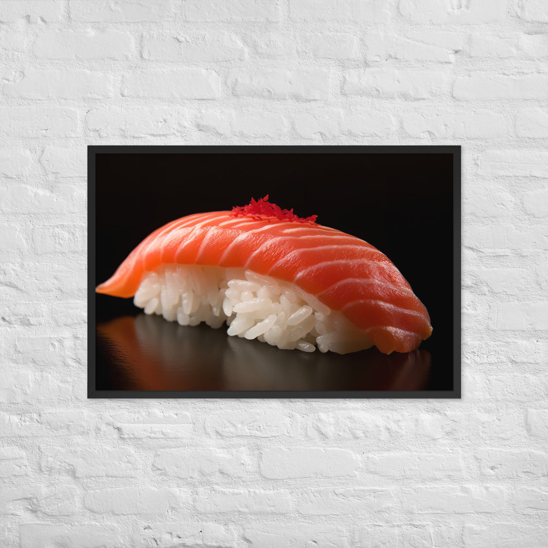 Nigiri Sushi Framed poster 🤤 from Yumify.AI