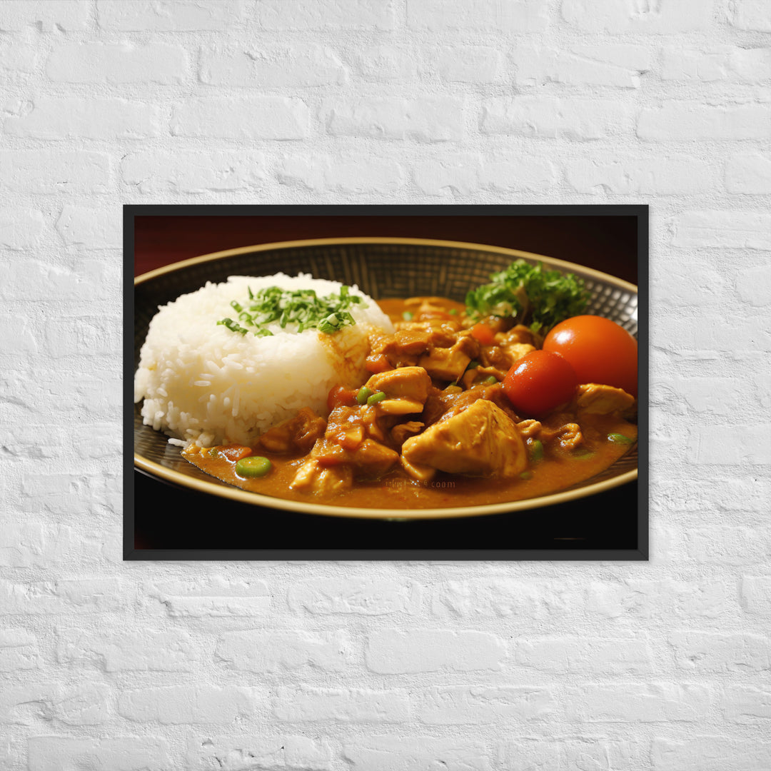 Japanese Curry Framed poster 🤤 from Yumify.AI