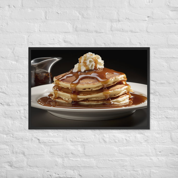 Buttermilk Pancakes Framed poster 🤤 from Yumify.AI