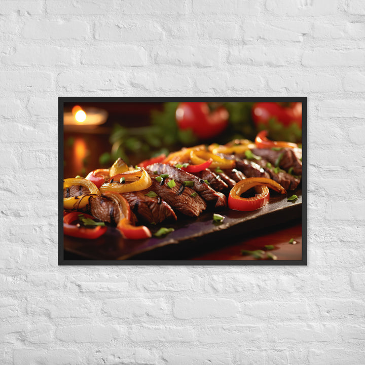 Skirt Steak Framed poster 🤤 from Yumify.AI