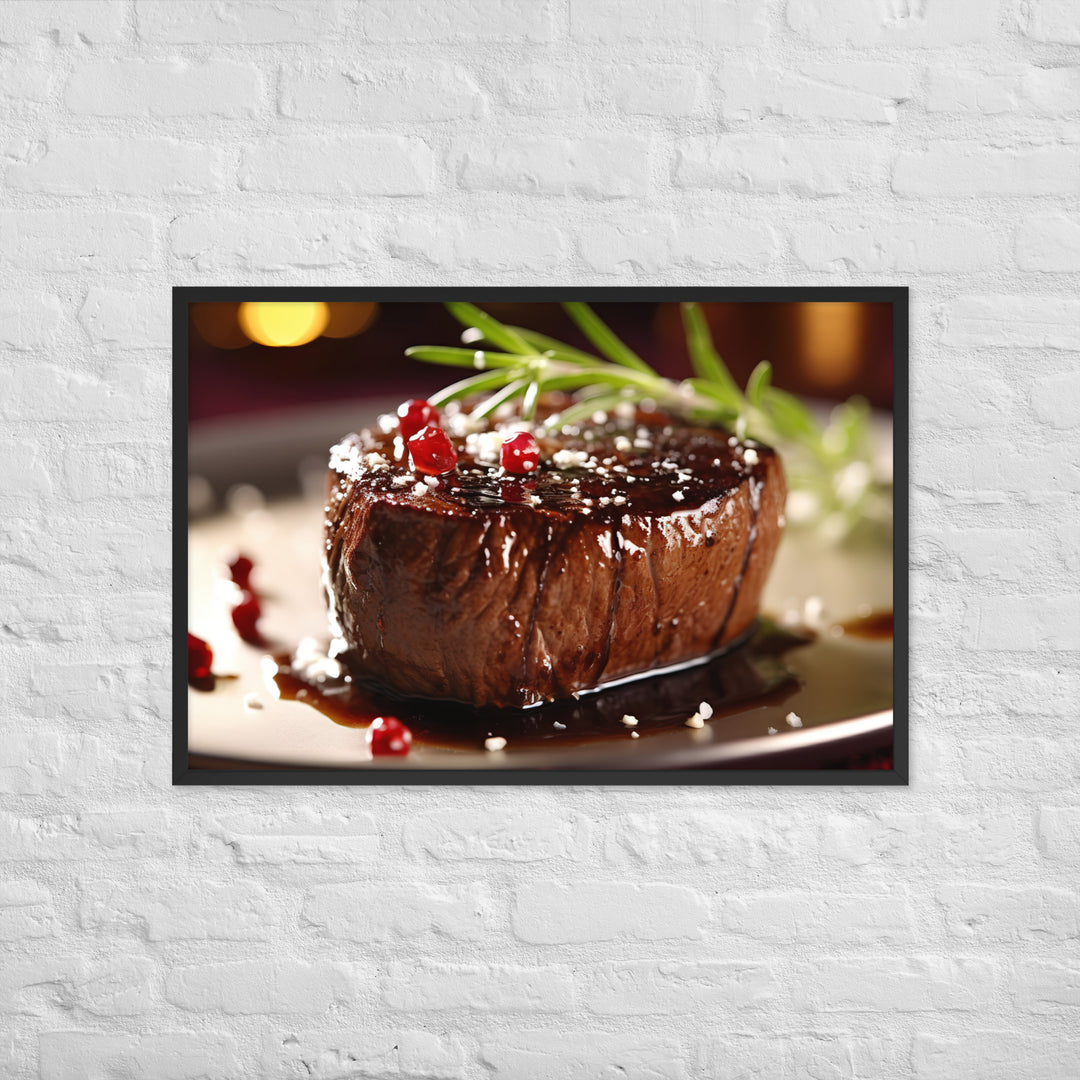 Filet Mignon Framed poster 🤤 from Yumify.AI