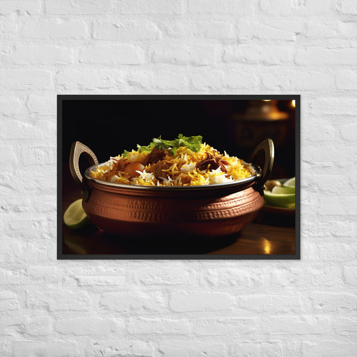 Dum Biryani Framed poster 🤤 from Yumify.AI