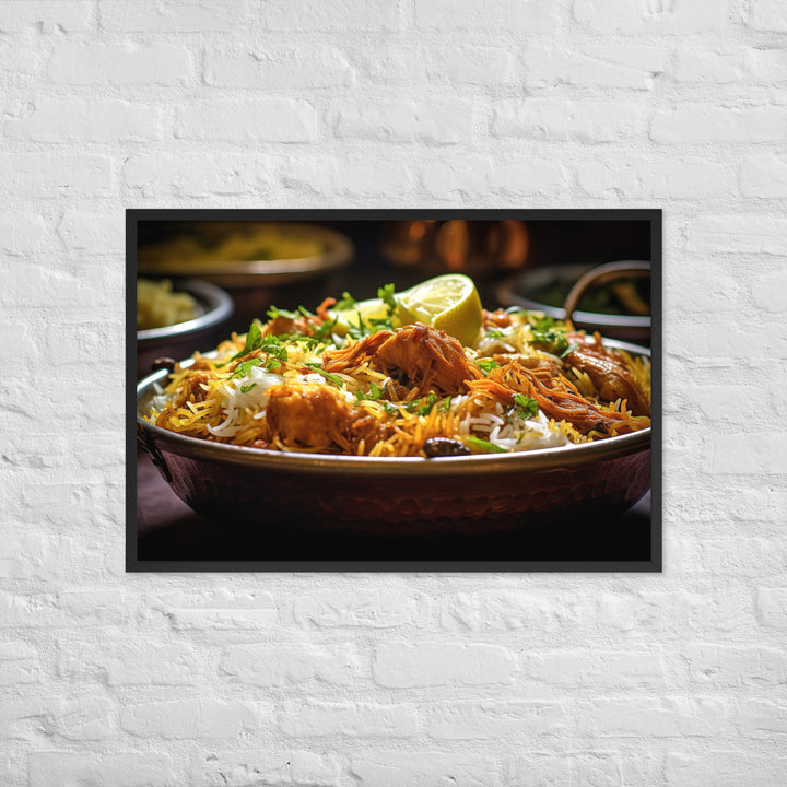 Bombay Biryani Framed poster 🤤 from Yumify.AI