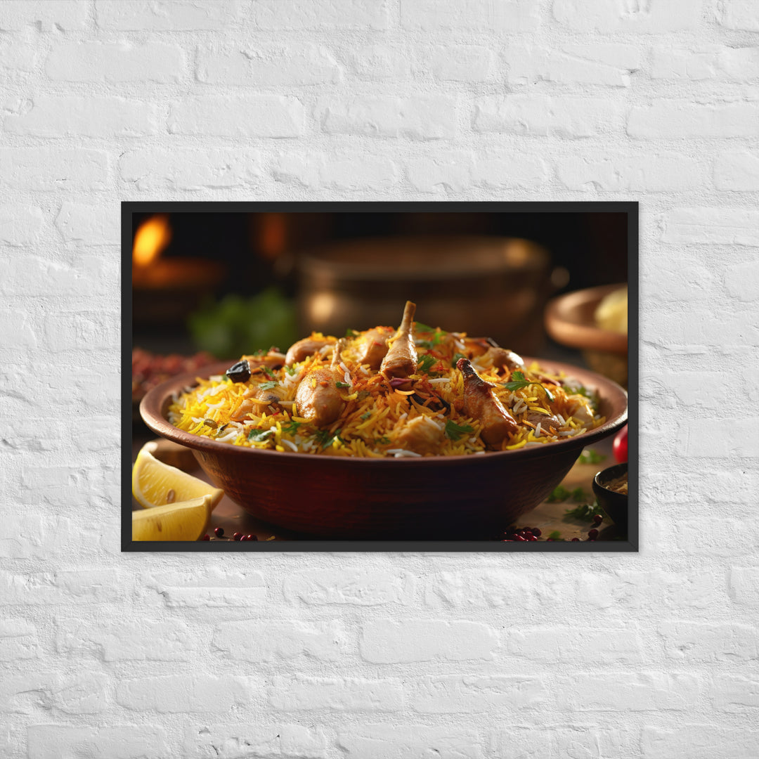 Bombay Biryani Framed poster 🤤 from Yumify.AI