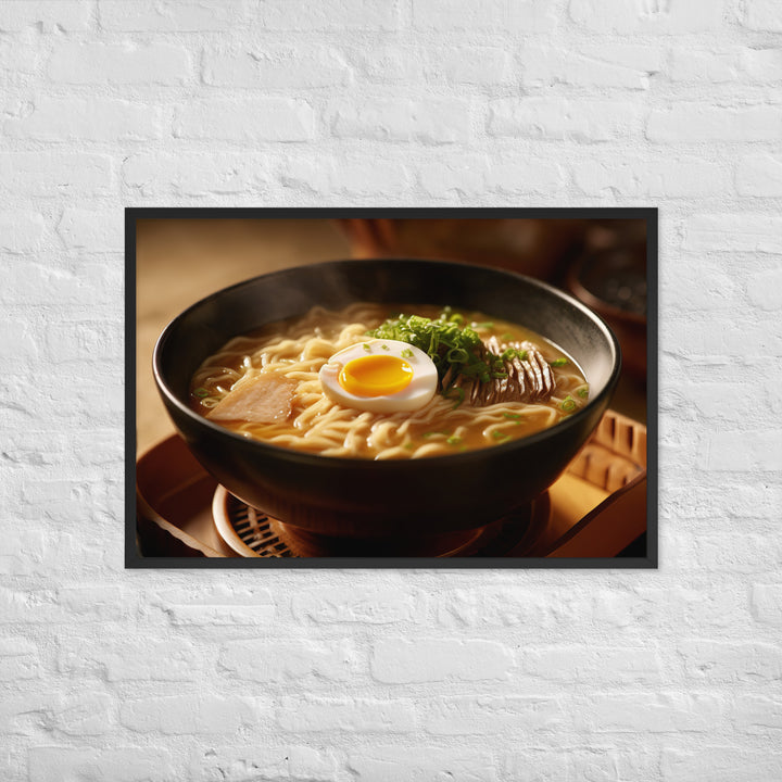 Tsukemen Framed poster 🤤 from Yumify.AI