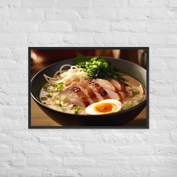 Tonkotsu Ramen Framed poster 🤤 from Yumify.AI