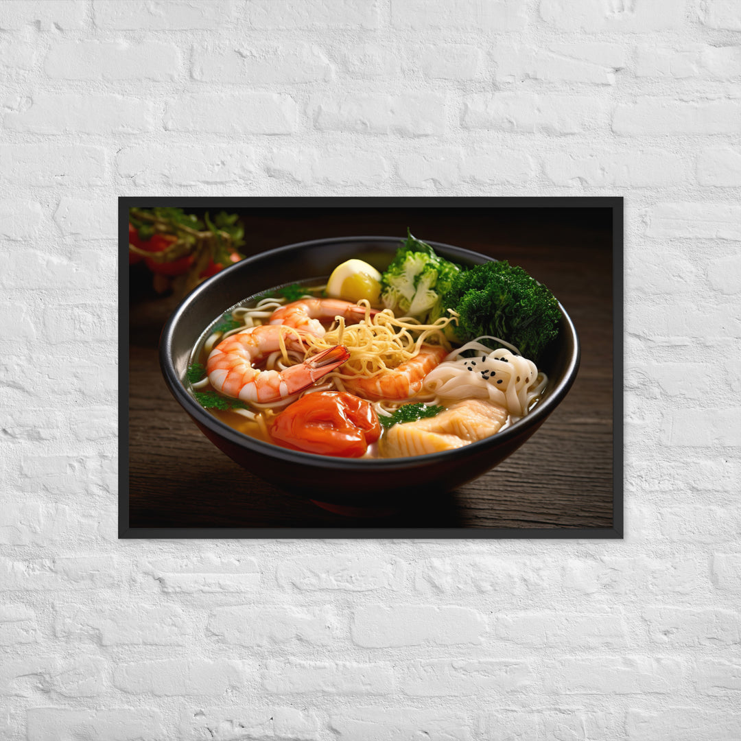 Shio Ramen Framed poster 🤤 from Yumify.AI