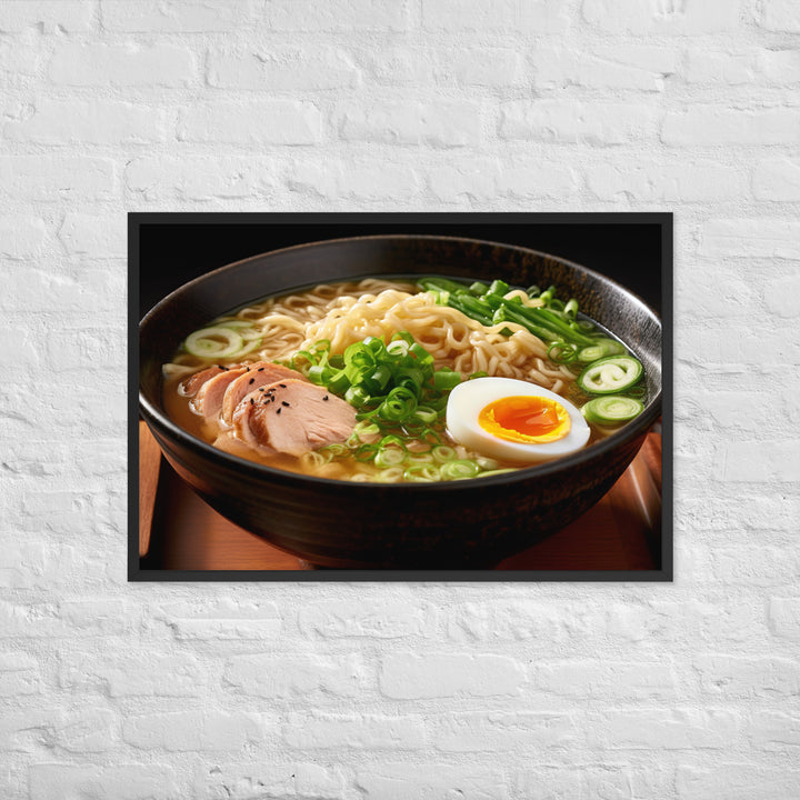 Miso Ramen Framed poster 🤤 from Yumify.AI