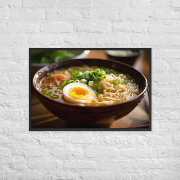 Miso Ramen Framed poster 🤤 from Yumify.AI