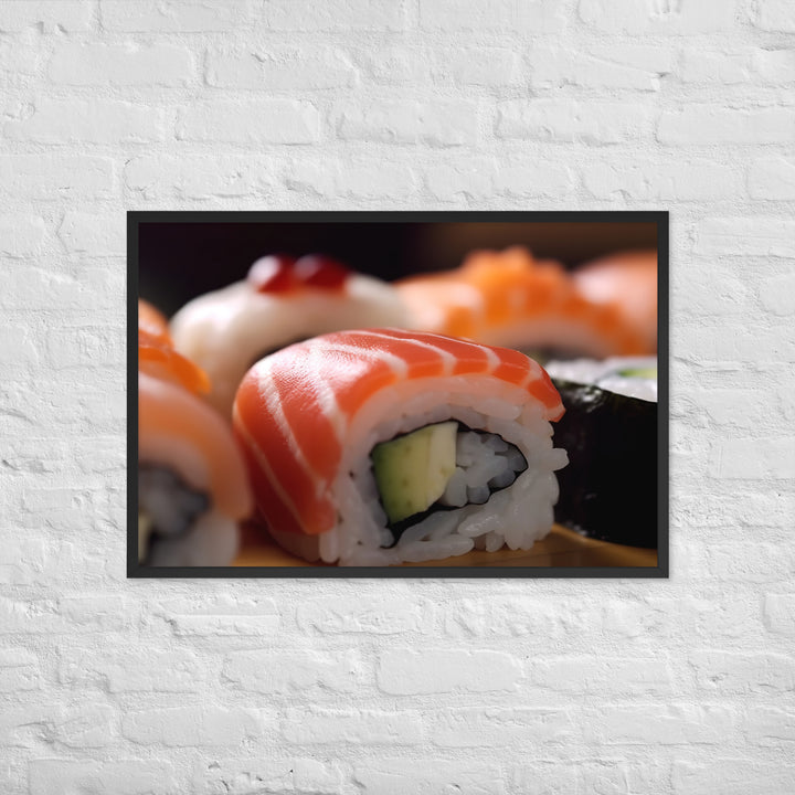 Sushi Framed poster 🤤 from Yumify.AI