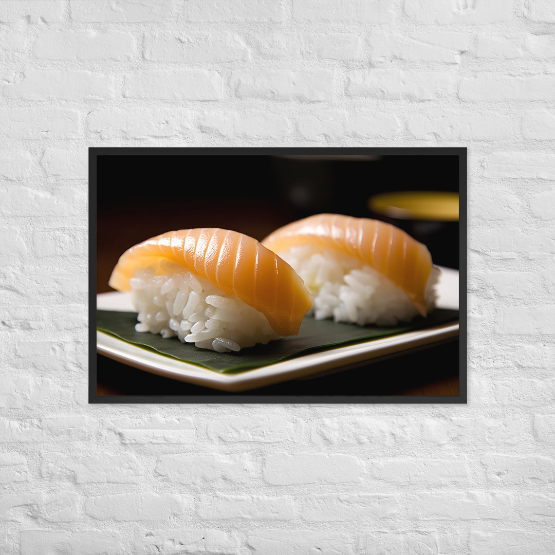 Nigiri Sushi Framed poster 🤤 from Yumify.AI