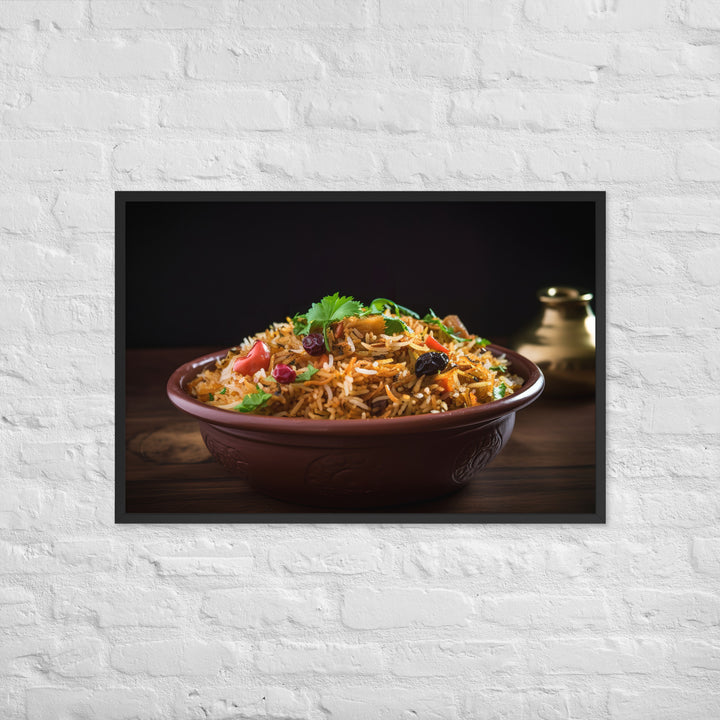 Biryani Framed poster 🤤 from Yumify.AI