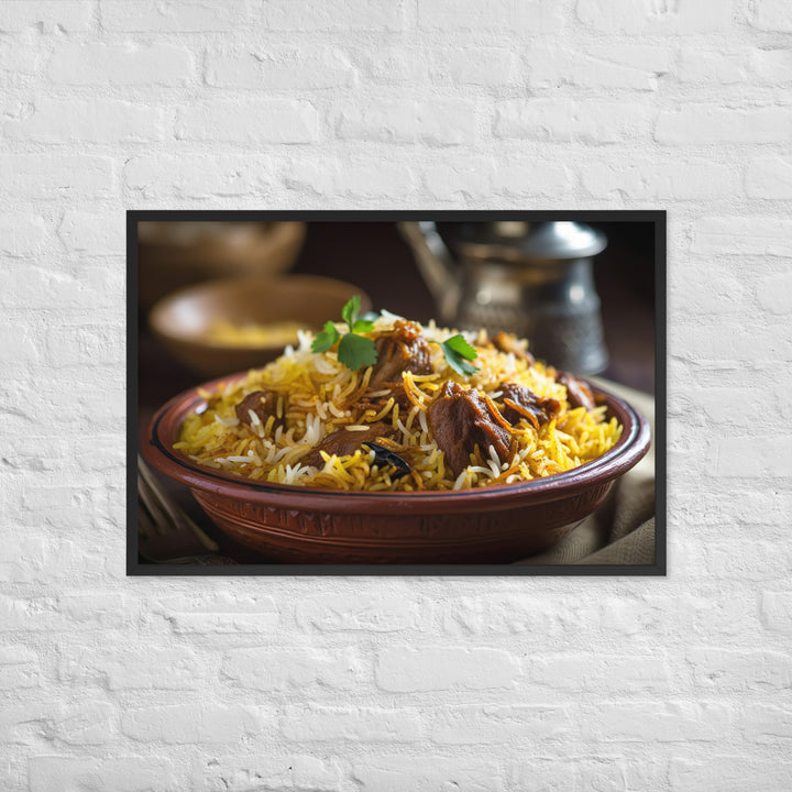 Biryani Framed poster 🤤 from Yumify.AI