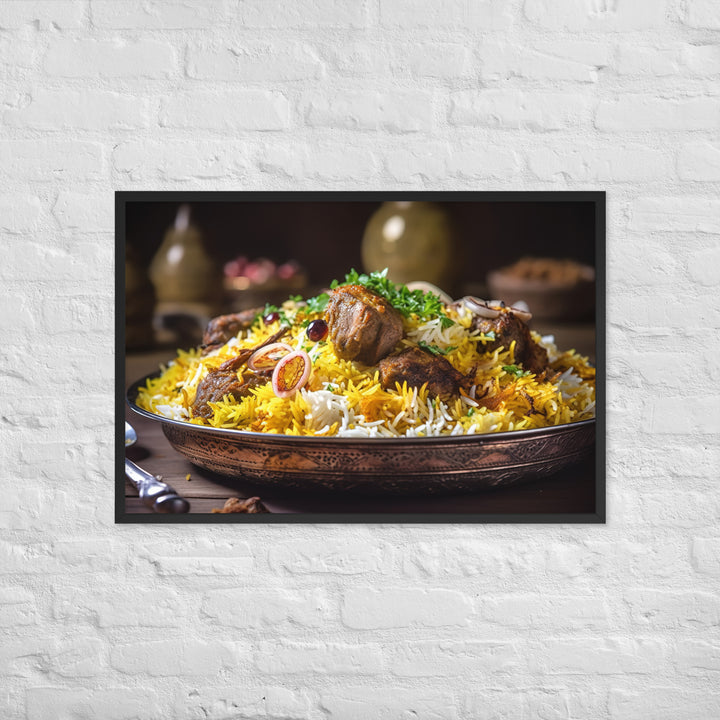 Biryani Framed poster 🤤 from Yumify.AI