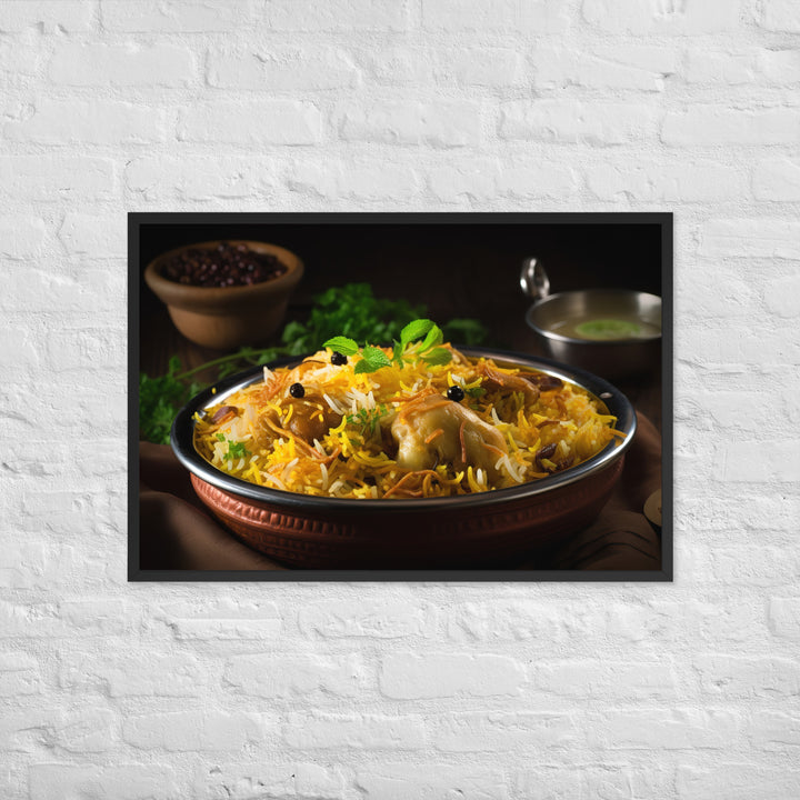 Biryani Framed poster 🤤 from Yumify.AI