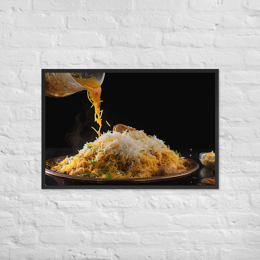 Biryani Framed poster 🤤 from Yumify.AI