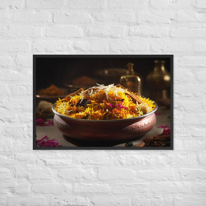 Biryani Framed poster 🤤 from Yumify.AI