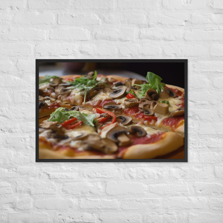 Pizza Framed poster 🤤 from Yumify.AI