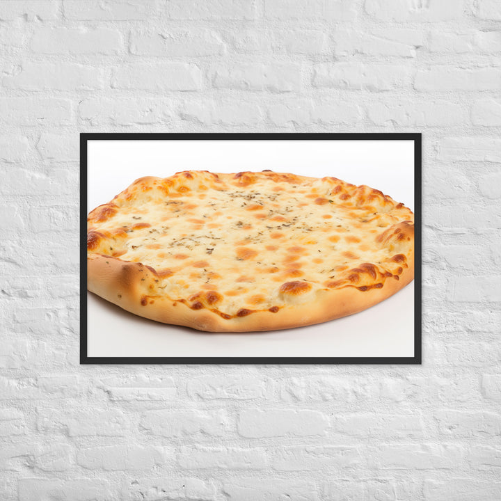 Cheese Pizza Framed poster 🤤 from Yumify.AI