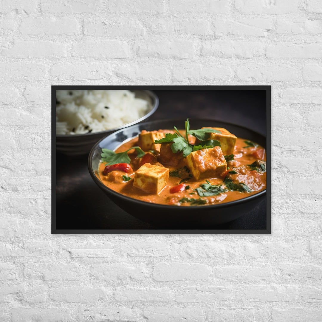 Paneer Curry Framed poster 🤤 from Yumify.AI