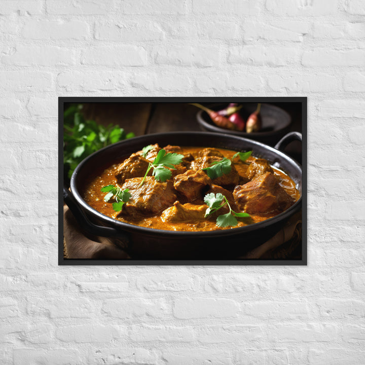 Lamb Curry Framed poster 🤤 from Yumify.AI