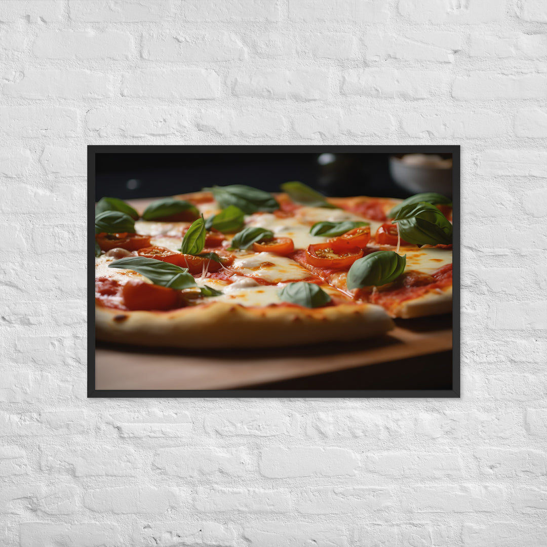 Margherita Pizza Framed poster 🤤 from Yumify.AI