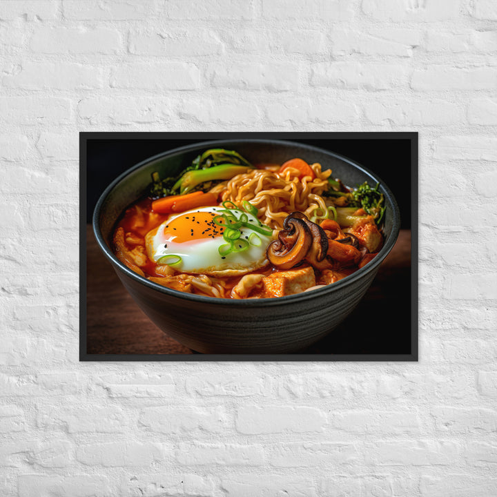 Kimchi Ramen Framed poster 🤤 from Yumify.AI
