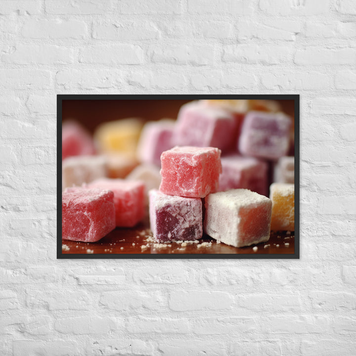 Turkish Delight Framed poster 🤤 from Yumify.AI