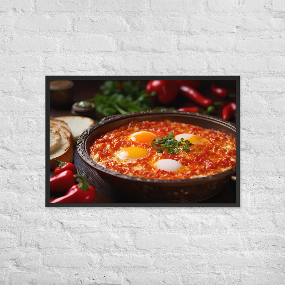 Menemen Framed poster 🤤 from Yumify.AI