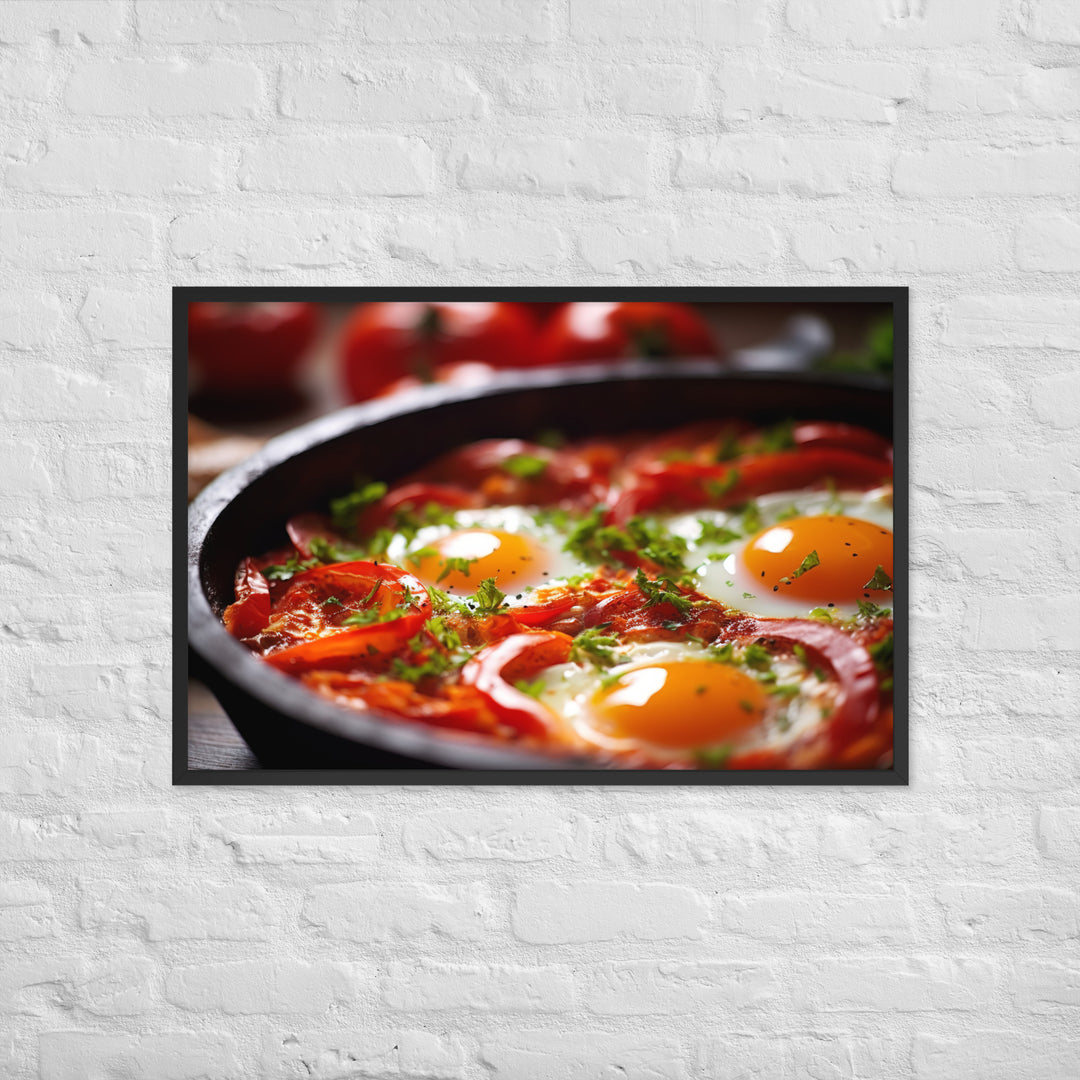 Menemen Framed poster 🤤 from Yumify.AI